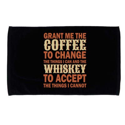 Coffee And Whiskey Microfiber Hand Towel