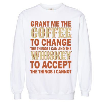 Coffee And Whiskey Garment-Dyed Sweatshirt