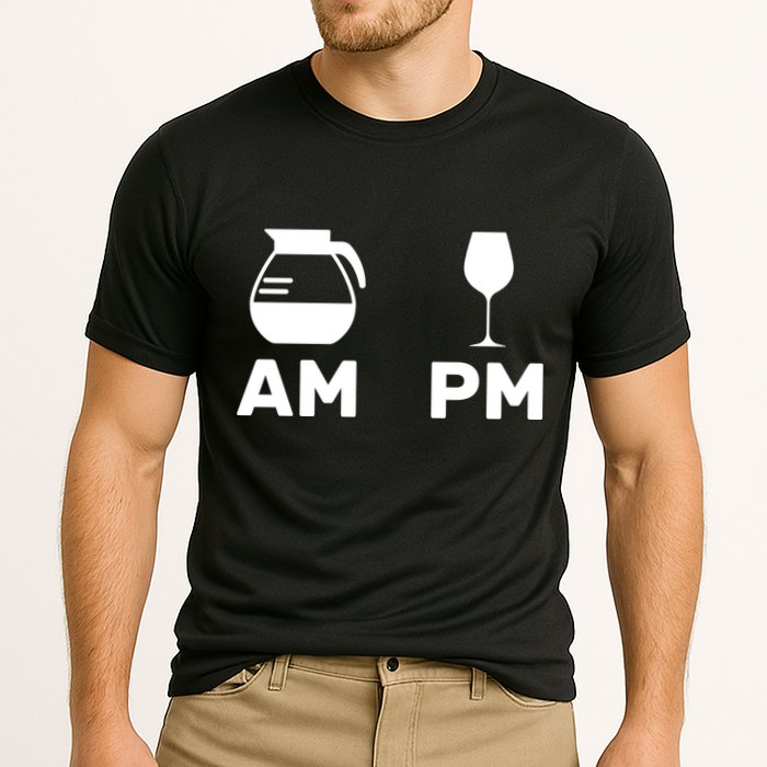 Coffee and Wine Cooling Performance Crew T-Shirt
