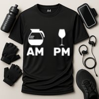 Coffee and Wine Cooling Performance Crew T-Shirt