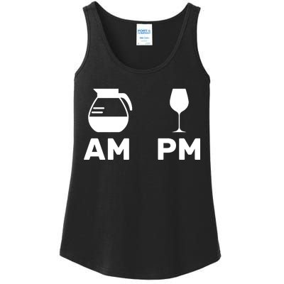 Coffee and Wine Ladies Essential Tank