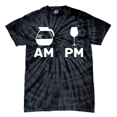 Coffee and Wine Tie-Dye T-Shirt