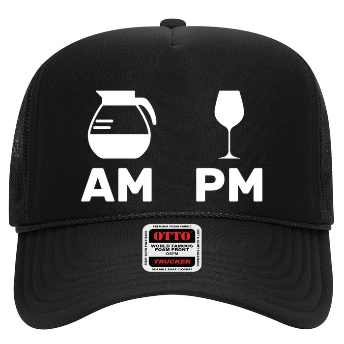 Coffee and Wine Trucker Hat