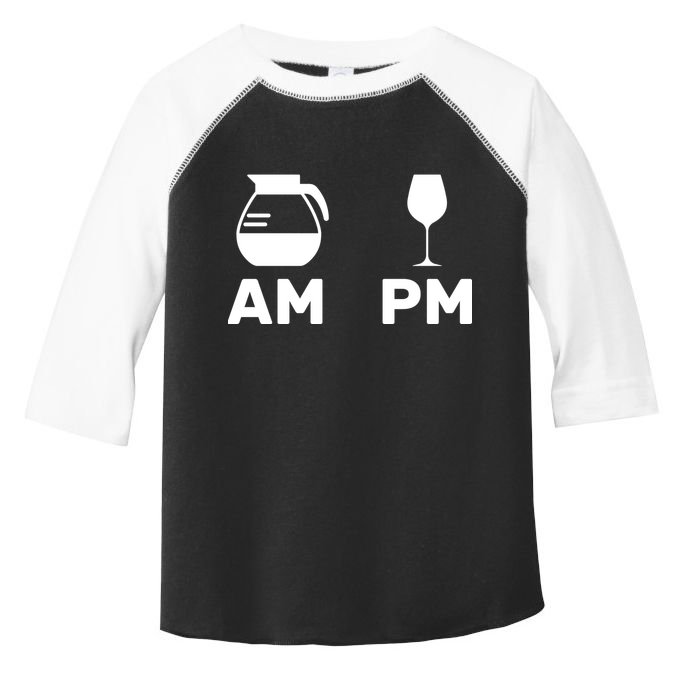 Coffee and Wine Toddler Fine Jersey T-Shirt