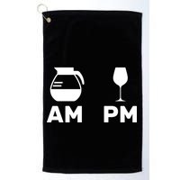 Coffee and Wine Golf Towel
