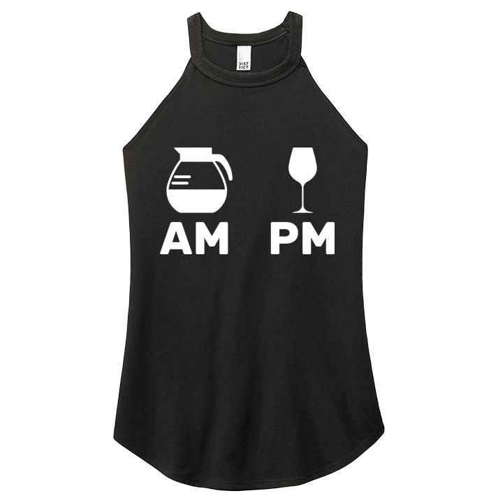 Coffee and Wine Women's Perfect Tri Rocker Tank