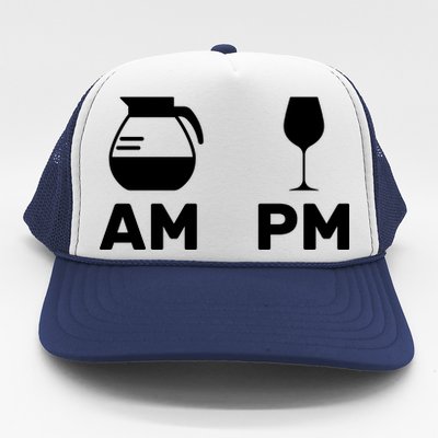 Coffee and Wine Trucker Hat