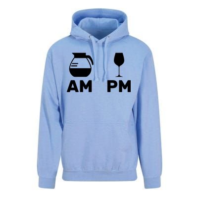 Coffee and Wine Unisex Surf Hoodie