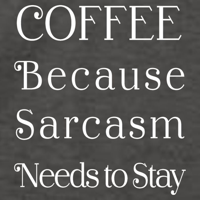 Coffee Because Sarcasm Needs To Stay Hydrated Vector Backpack
