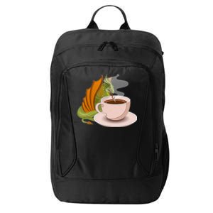 Coffee Caffeine Dragon City Backpack