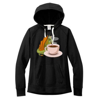 Coffee Caffeine Dragon Women's Fleece Hoodie