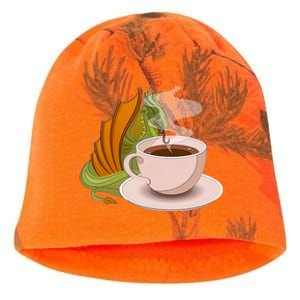 Coffee Caffeine Dragon Kati - Camo Knit Beanie