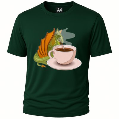 Coffee Caffeine Dragon Performance Shirt