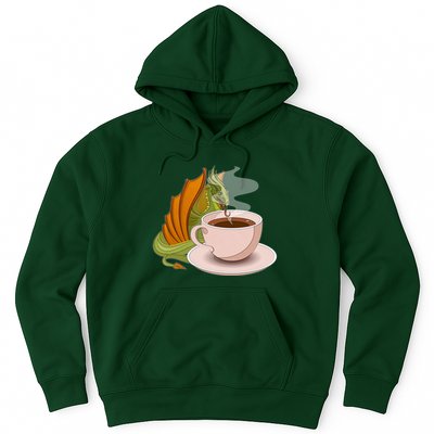 Coffee Caffeine Dragon Hoodie