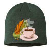 Coffee Caffeine Dragon Sustainable Beanie