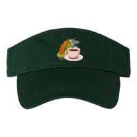 Coffee Caffeine Dragon Valucap Bio-Washed Visor