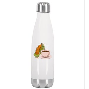 Coffee Caffeine Dragon Stainless Steel Insulated Water Bottle