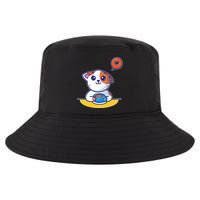 Coffee Cat Hollow Heart Cool Comfort Performance Bucket Hat
