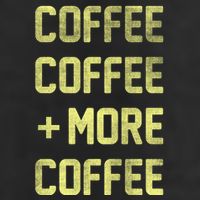 Coffee Coffee and More Coffee Cool Comfort Performance Bucket Hat
