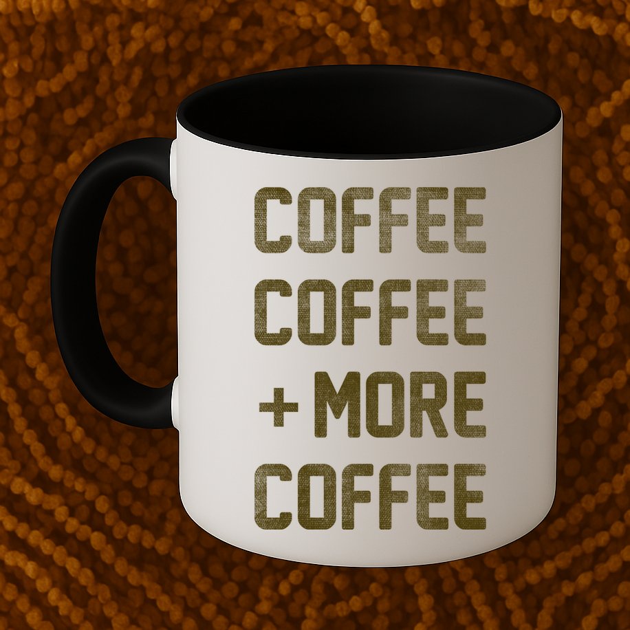 Coffee Coffee and More Coffee Mug