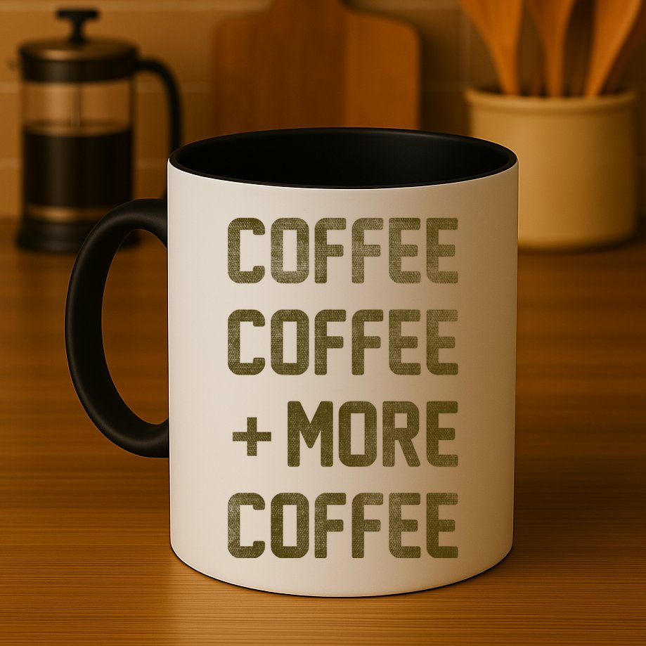 Coffee Coffee and More Coffee Mug