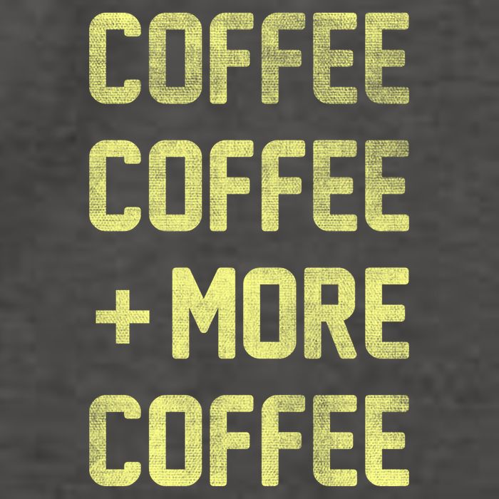 Coffee Coffee and More Coffee Vector Backpack