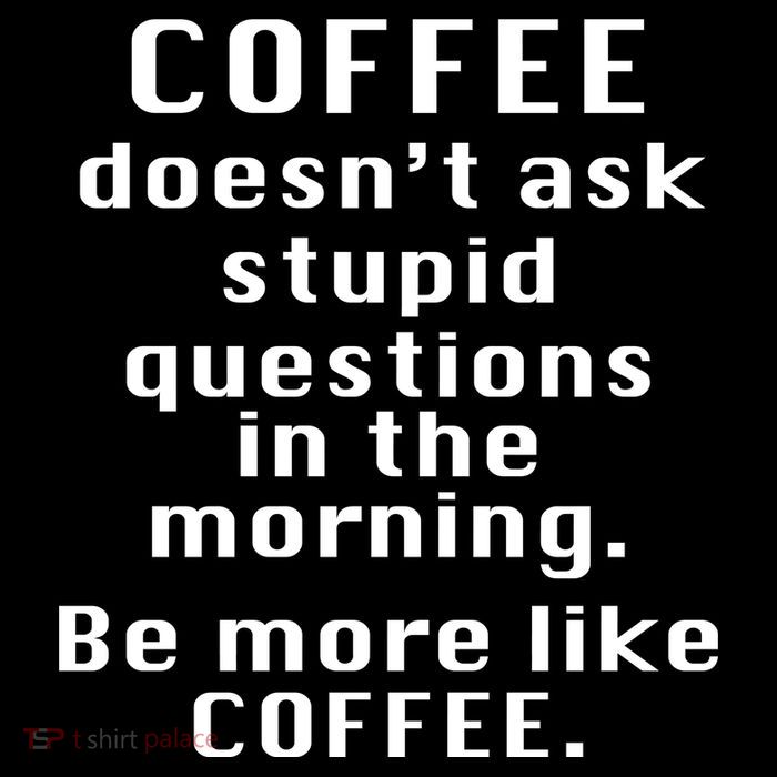 Coffee Doesn't Ask Stupid Questions Sustainable Knit Beanie