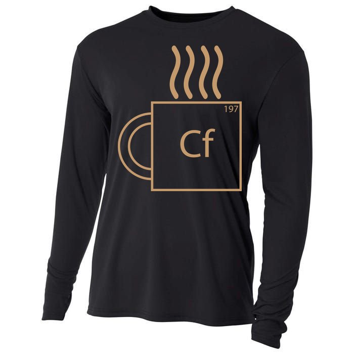 Coffee Element CF Cooling Performance Long Sleeve Crew