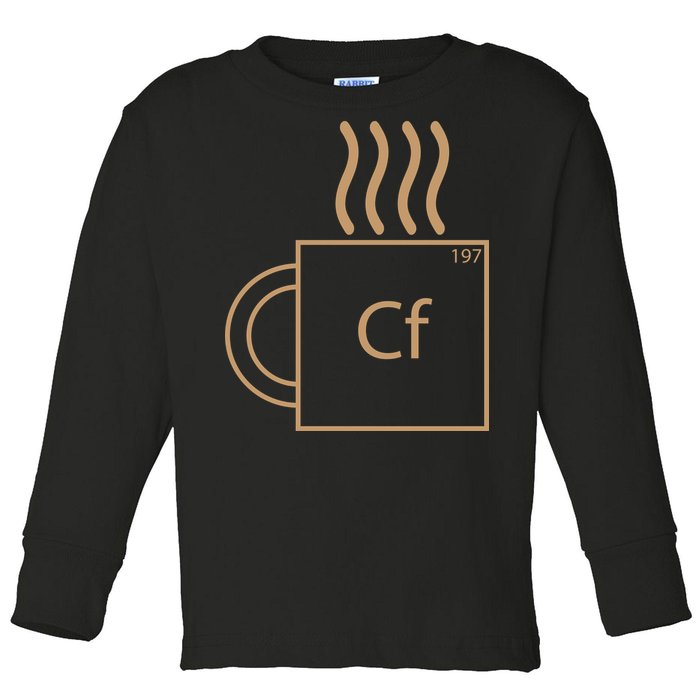 Coffee Element CF Toddler Long Sleeve Shirt