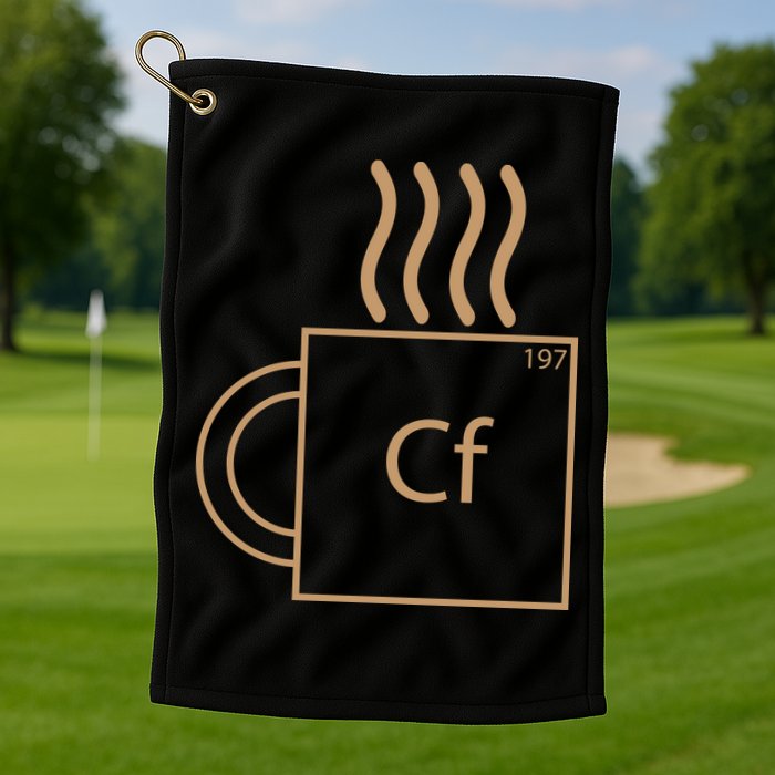 Coffee Element CF Golf Towel