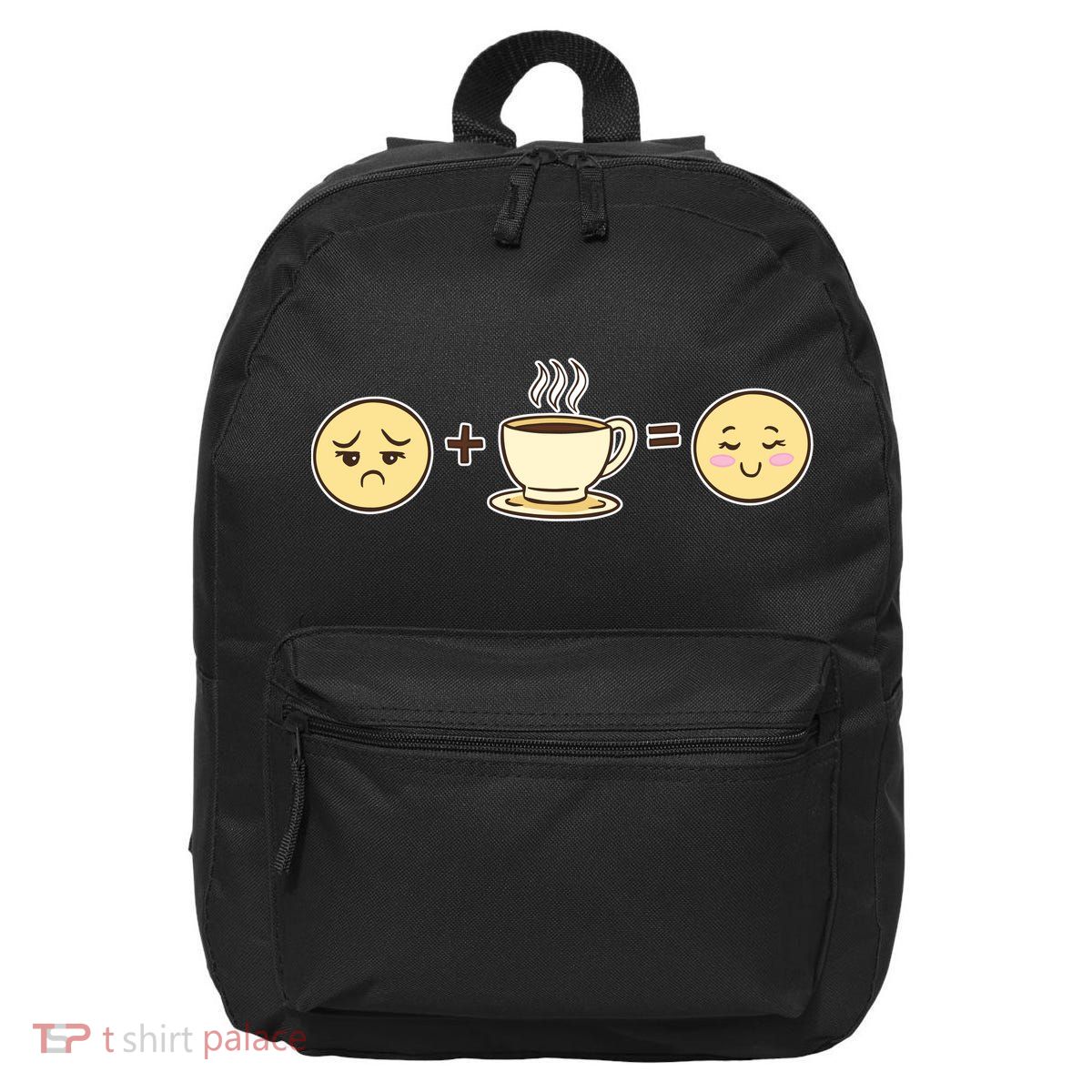 Coffee Emoji 16 in Basic Backpack