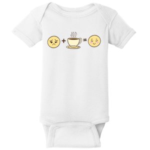 Coffee Emoji Baby Bodysuit