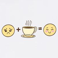 Coffee Emoji Trucker Hat