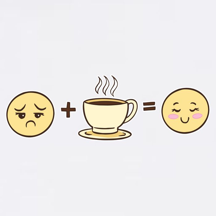 Coffee Emoji Trucker Hat