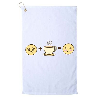 Coffee Emoji Golf Towel