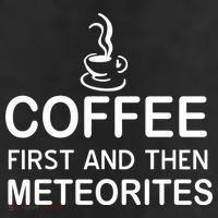 Coffee First And Then Meteorites 11oz C Handle Ceramic Mug