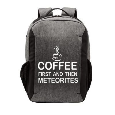 Coffee First And Then Meteorites Vector Backpack