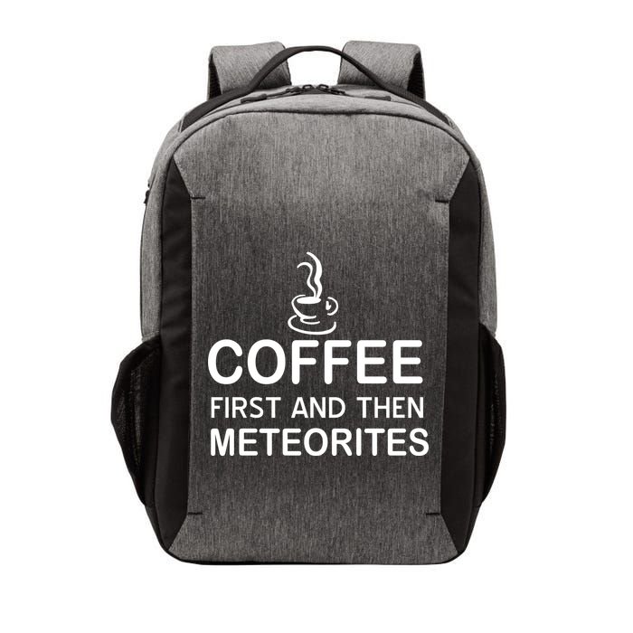 Coffee First And Then Meteorites Vector Backpack