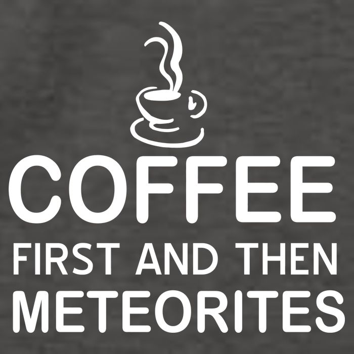 Coffee First And Then Meteorites Vector Backpack