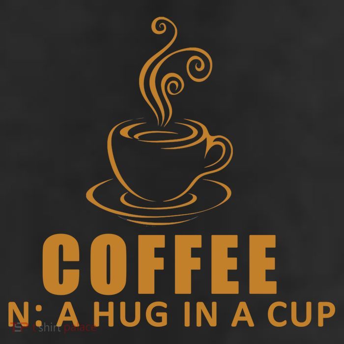 Coffee Hug In A Cup Funny 7 Panel Mesh Trucker Snapback Hat