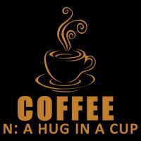Coffee Hug In A Cup Funny 7-Panel Snapback Hat