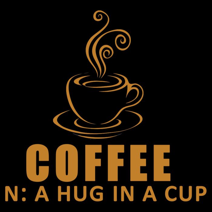 Coffee Hug In A Cup Funny 7-Panel Snapback Hat