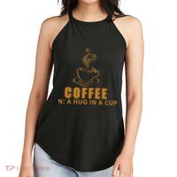 Coffee Hug In A Cup Funny Women's Perfect Tri Rocker Tank