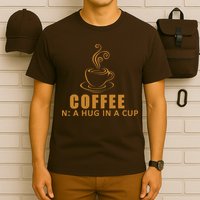 Coffee Hug In A Cup Funny T-Shirt