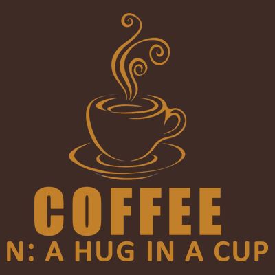Coffee Hug In A Cup Funny T-Shirt