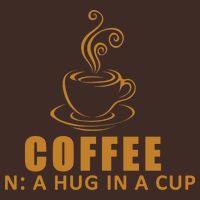 Coffee Hug In A Cup Funny Beanie