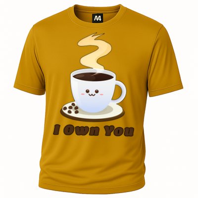 Coffee I Own You Cooling Performance Crew T-Shirt
