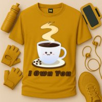 Coffee I Own You Cooling Performance Crew T-Shirt