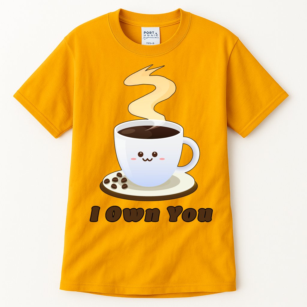 Coffee I Own You Tall T-Shirt