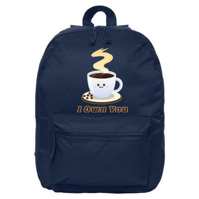 Coffee I Own You 16 in Basic Backpack